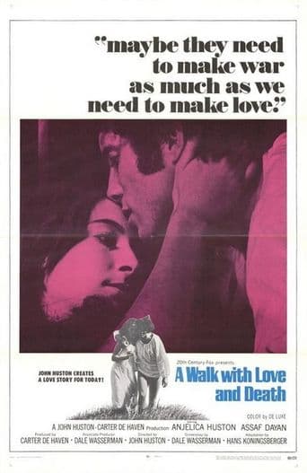 A Walk with Love and Death poster art