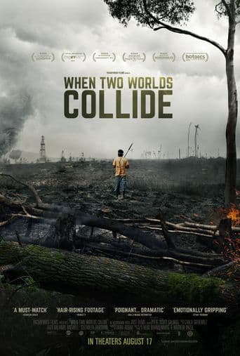 When Two Worlds Collide poster art