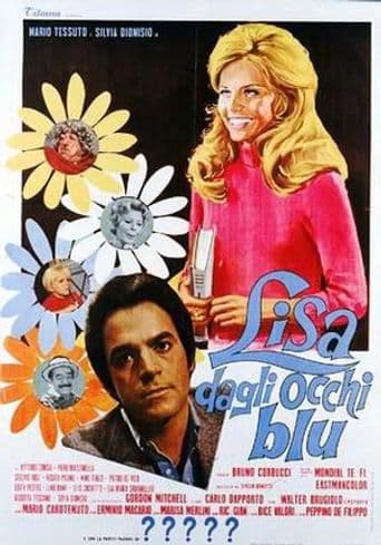 Lisa dagli occhi blu poster art