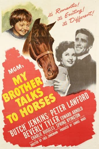 My Brother Talks to Horses poster art