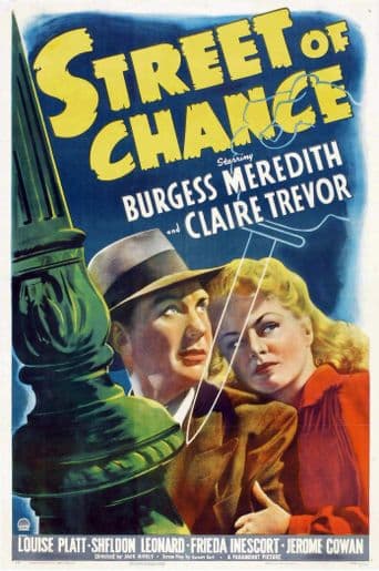 Street of Chance poster art