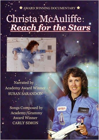 Christa McAuliffe: Reach for the Stars poster art