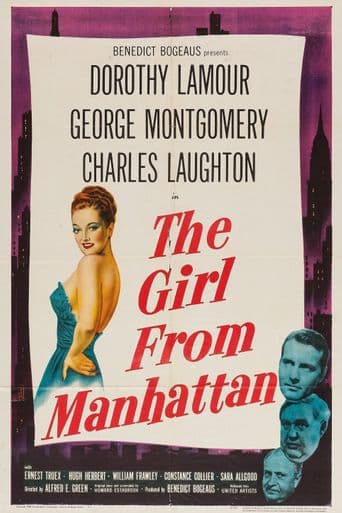 The Girl from Manhattan poster art