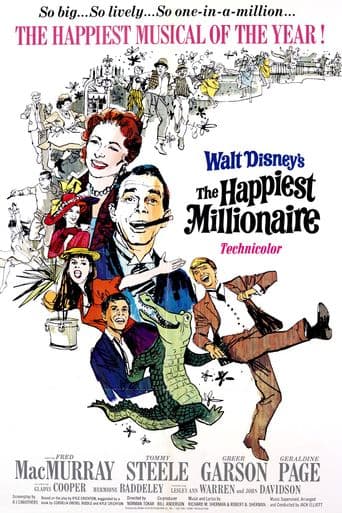 The Happiest Millionaire poster art