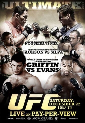 UFC 92: The Ultimate 2008 poster art