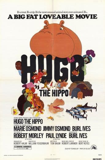 Hugo the Hippo poster art