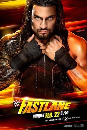 WWE Fastlane 2015 poster art