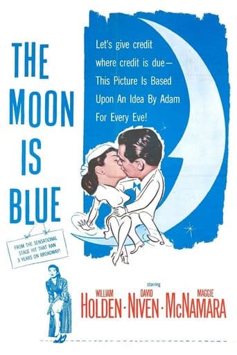 The Moon Is Blue poster art