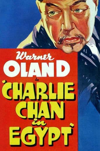 Charlie Chan in Egypt poster art