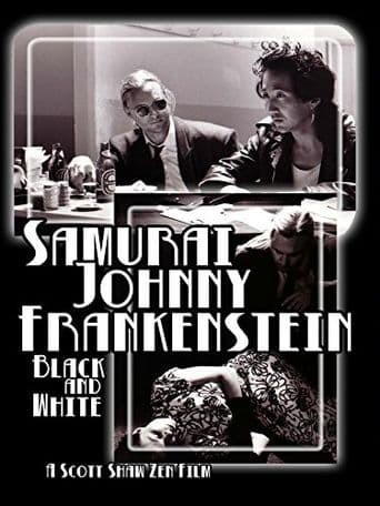 Samurai Johnny Frankenstein Black and White poster art