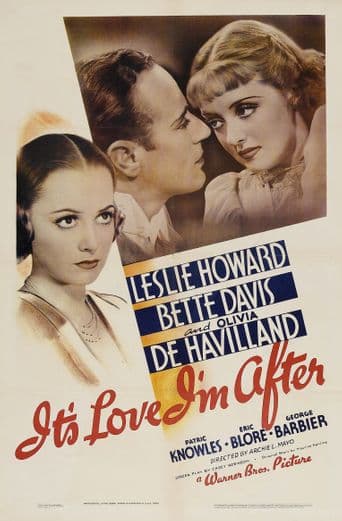 It's Love I'm After poster art
