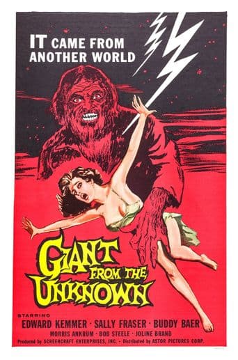 Giant from the Unknown poster art