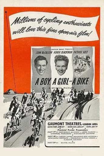 A Boy, a Girl and a Bike poster art