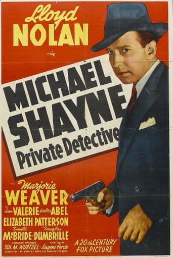 Michael Shayne, Private Detective poster art