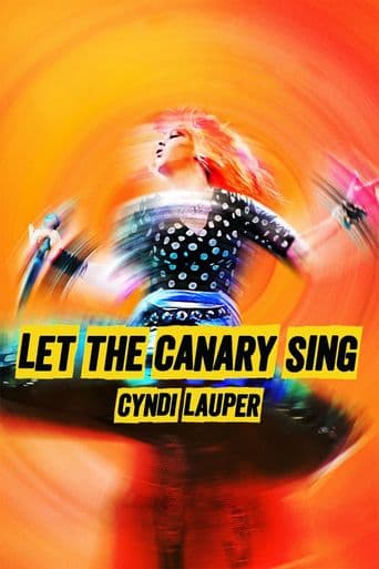 Cyndi Lauper: Let the Canary Sing poster art