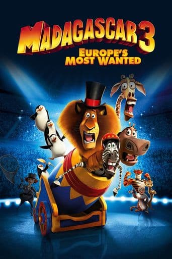 Madagascar 3: Europe's Most Wanted poster art