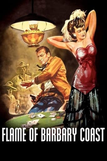 Flame of Barbary Coast poster art