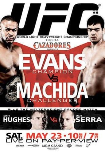 UFC 98: Evans vs. Machida poster art