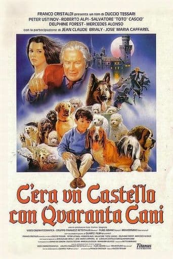 C'era un castello con 40 cani poster art