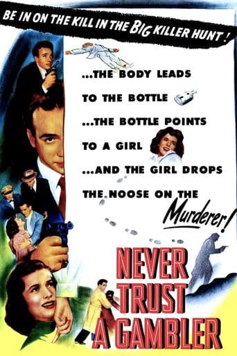 Never Trust a Gambler poster art