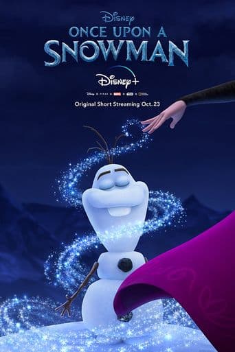 Once Upon a Snowman poster art