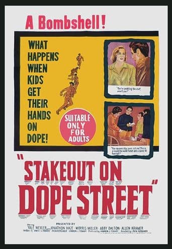 Stakeout on Dope Street poster art