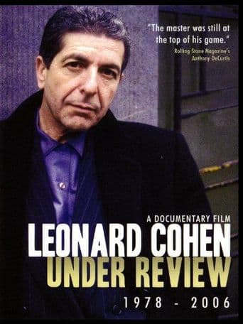 Leonard Cohen: Under Review: 1978-2006 poster art