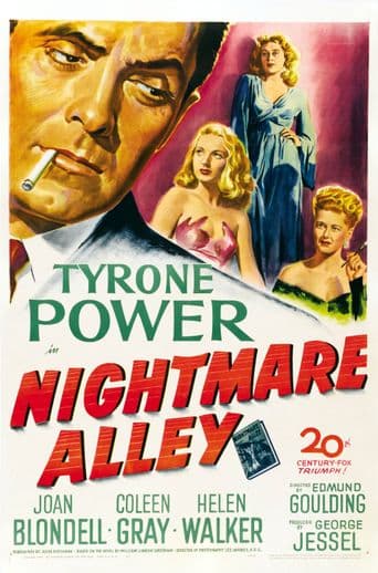 Nightmare Alley poster art