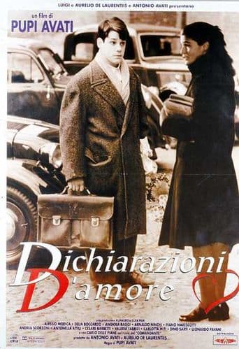 Dichiarazioni d'amore poster art