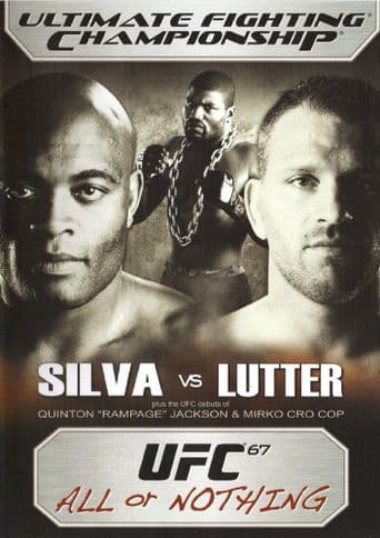 UFC 67: All or Nothing poster art