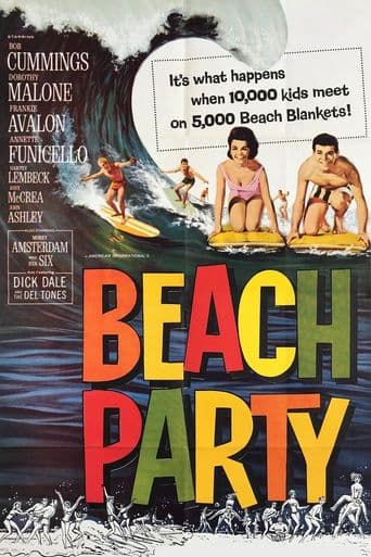 Beach Party poster art