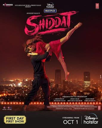 Shiddat poster art