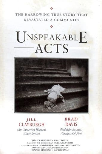 Unspeakable Acts poster art