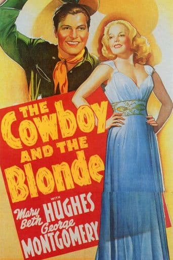 The Cowboy and the Blonde poster art