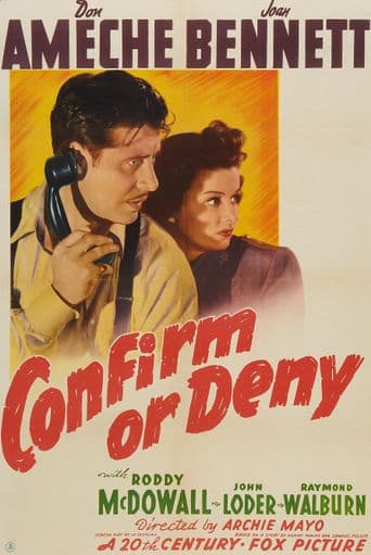 Confirm or Deny poster art