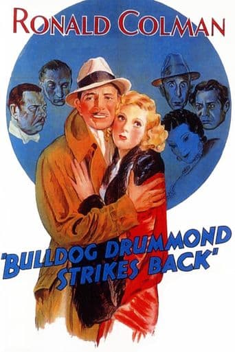 Bulldog Drummond Strikes Back poster art