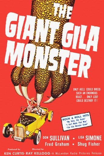 The Giant Gila Monster poster art