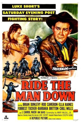 Ride the Man Down poster art