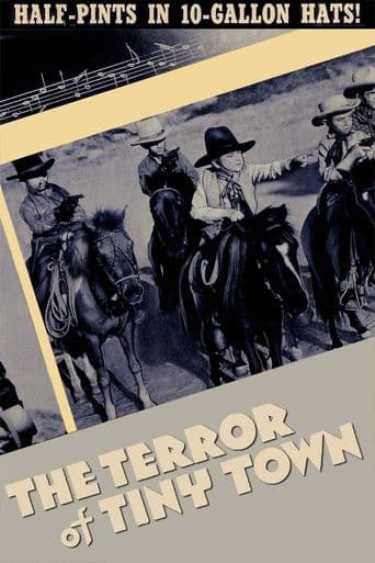 The Terror of Tiny Town poster art