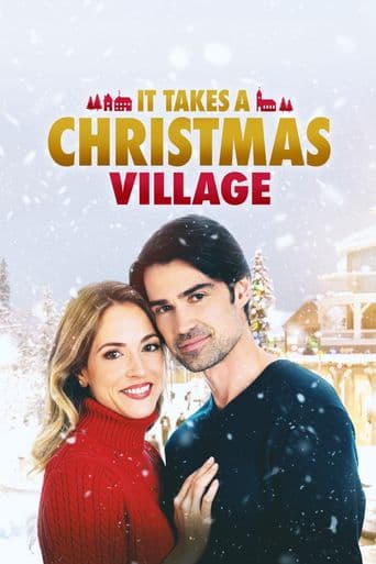 It Takes a Christmas Village poster art