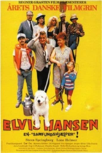 Elvis Hansen, en samfundshjælper poster art