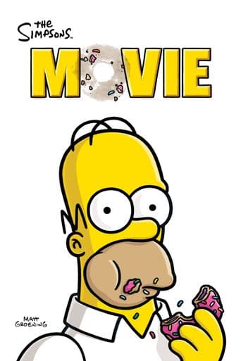 The Simpsons Movie poster art