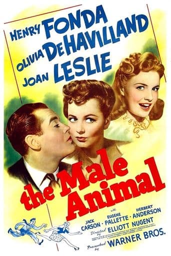 The Male Animal poster art