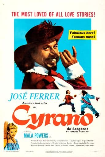 Cyrano de Bergerac poster art