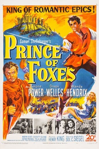 Prince of Foxes poster art