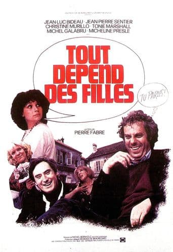 Tout dépend des filles... poster art