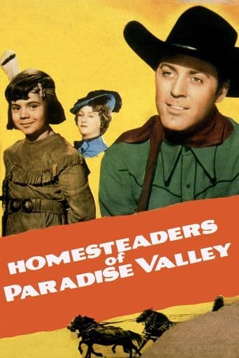 Homesteaders of Paradise Valley poster art