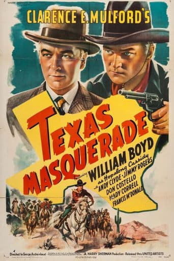 Texas Masquerade poster art