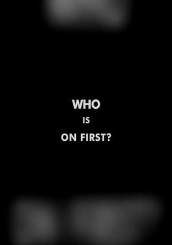 Who Is On First? poster art