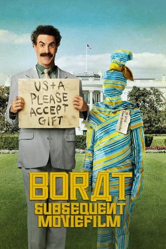 Borat Subsequent Moviefilm poster art